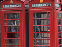 Londoner Telefonkabinen
